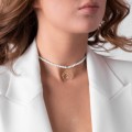 Złoty Choker Kamień Księżycowy Księzyc THE MOON Model.jpg