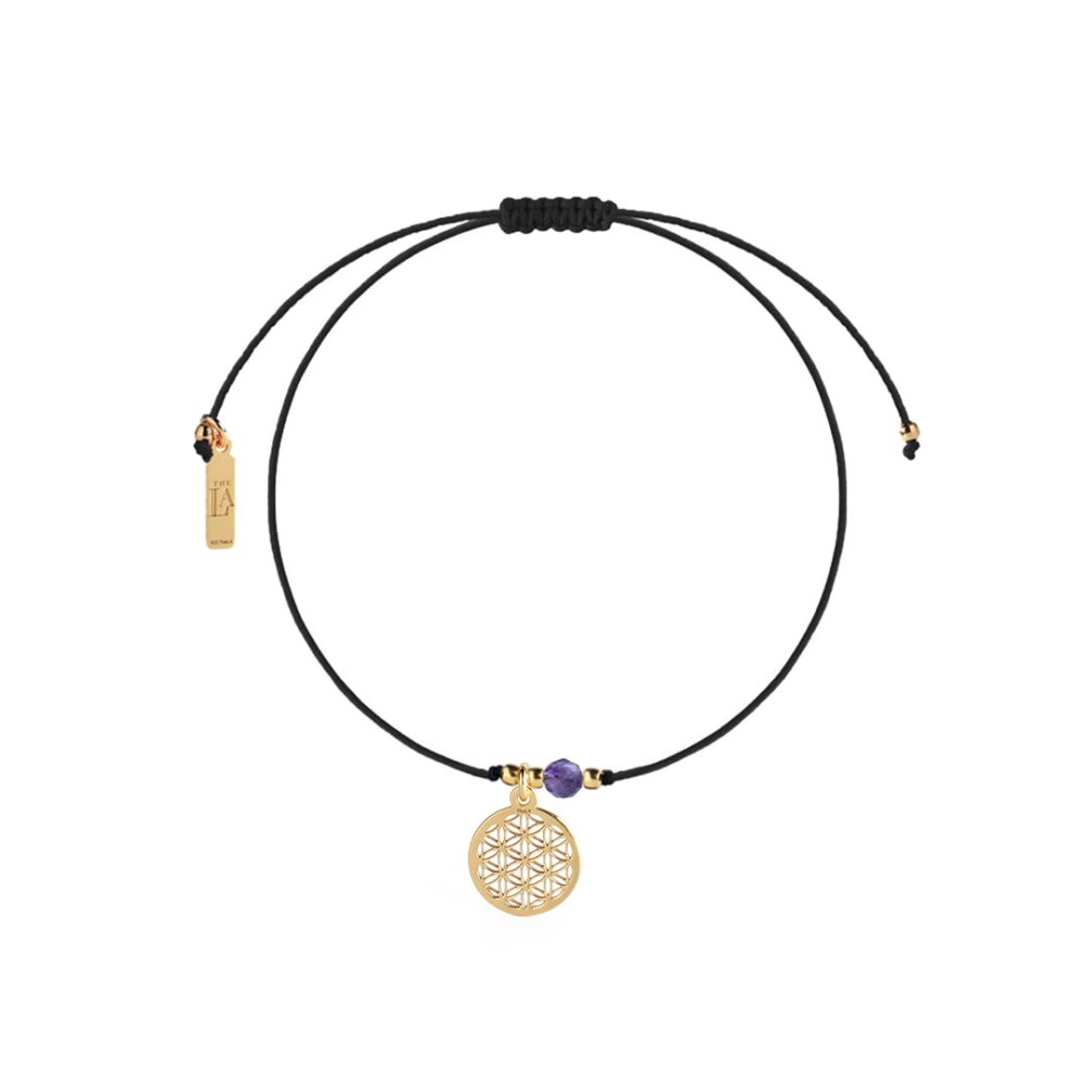 Bransoletka Na Sznurku Kwiat Życia THE LIFE.jpg