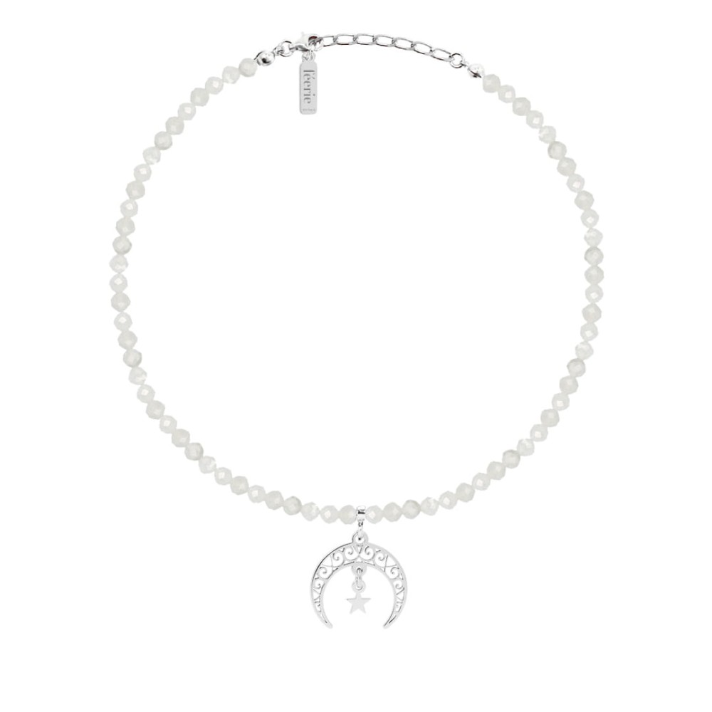 Złoty Choker Kamień Księżycowy Księzyc THE MOON FEERIE Silver.jpg