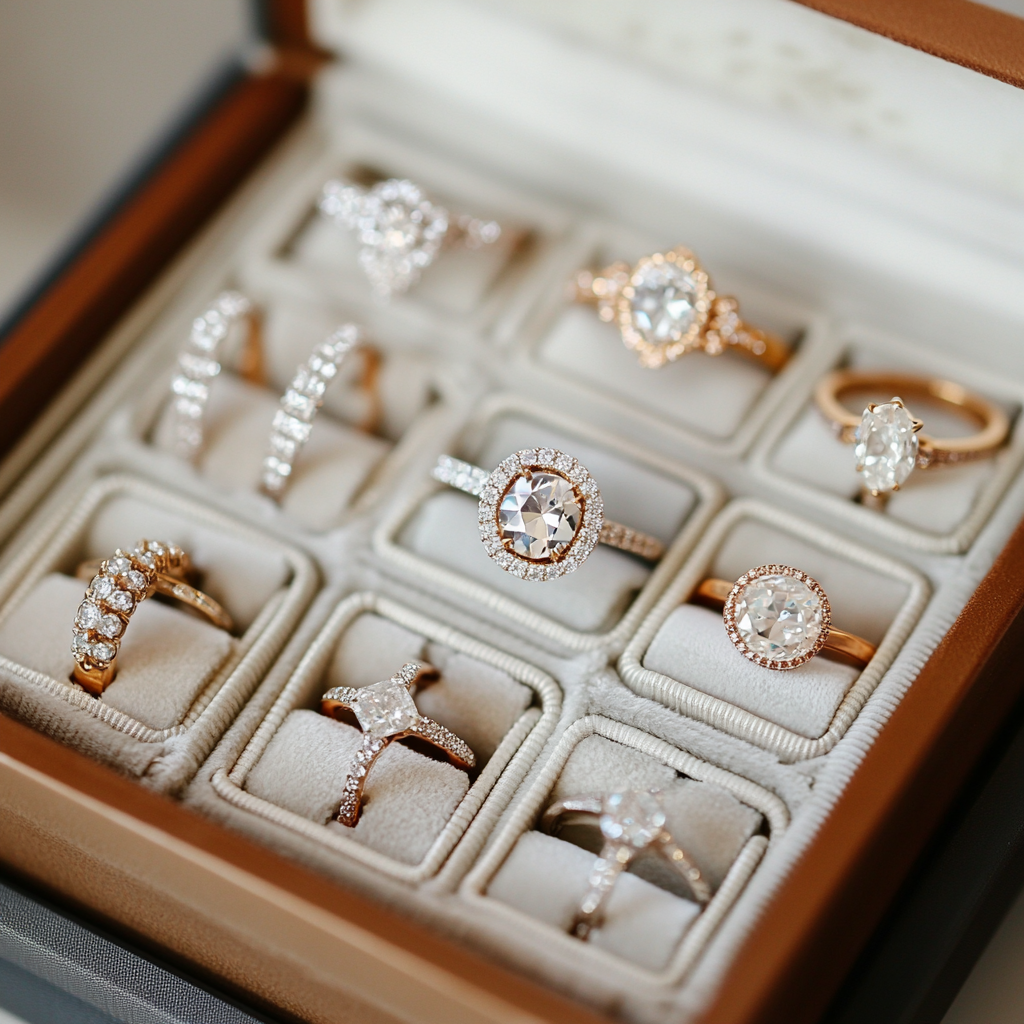 idealny pierścionek zaręczynowy