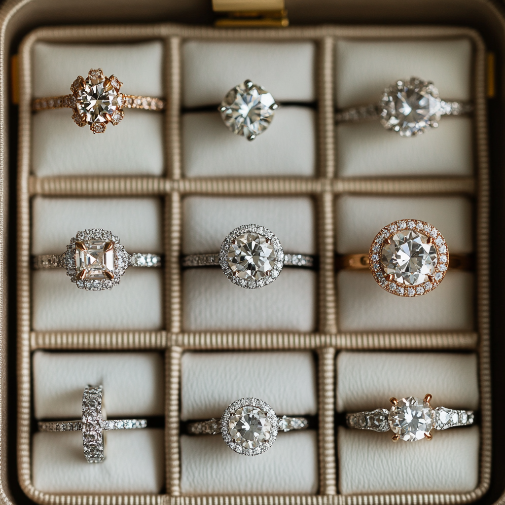 idealny pierścionek na zaręczyny