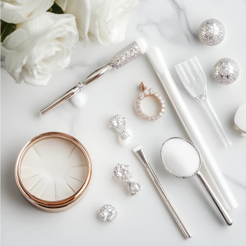 biżuteria a białe złoto