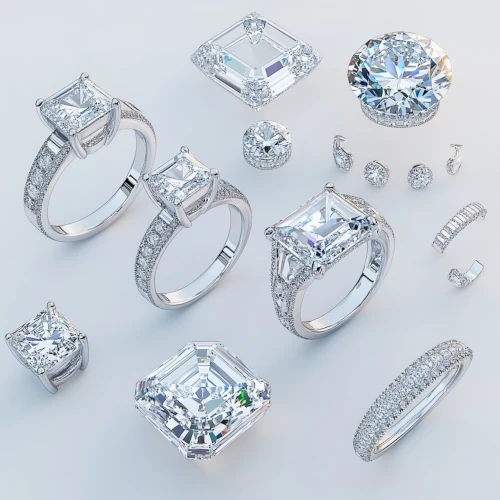 pierścionek z diamentami