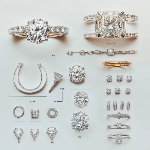 pierścionki z diamentami